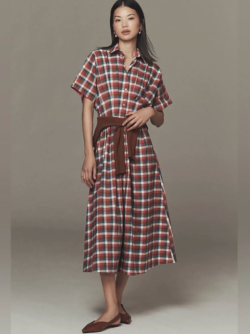 Exquise Toby Shirt Dress Anthropologie NWT